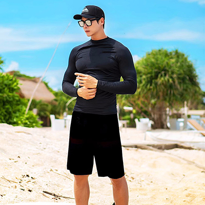 Pure black shirt and black pants